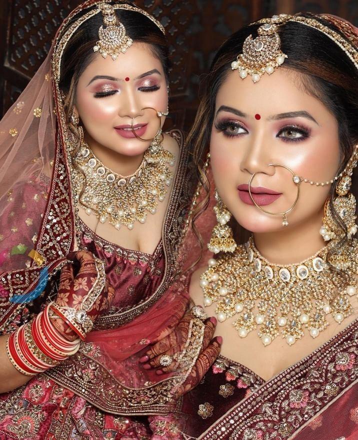Party makeup look